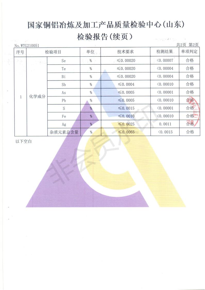 2021年陰極銅檢測報告(圖3)